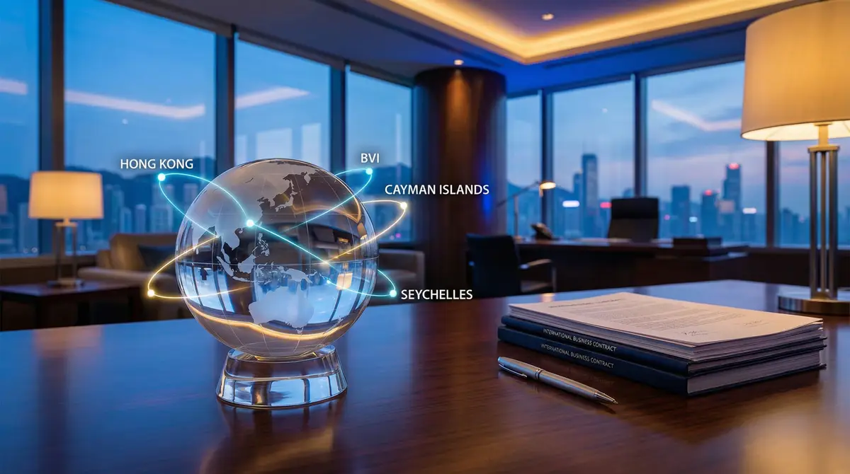 離岸公司的優勢與風險：BVI、開曼、塞舌爾比較