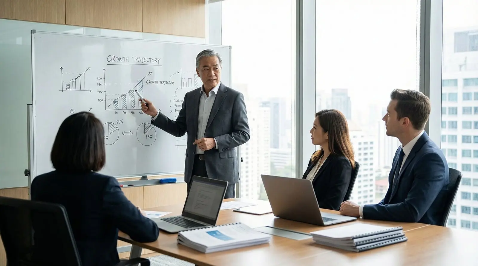 商業諮詢服務 - 顧問團隊提供戰略性商業建議