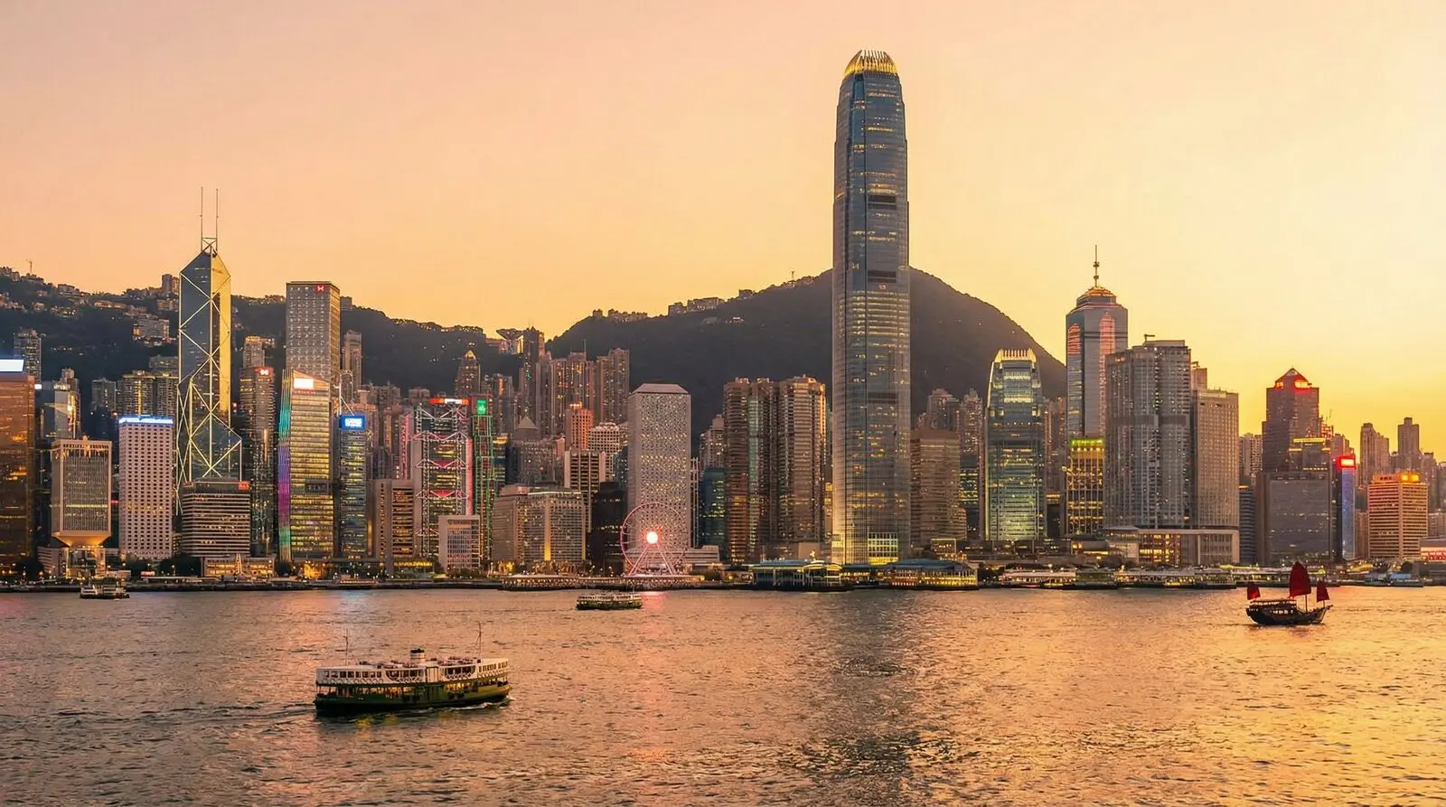 香港商業區天際線 - 鼎鑑顧問服務香港企業的財務和商業需求