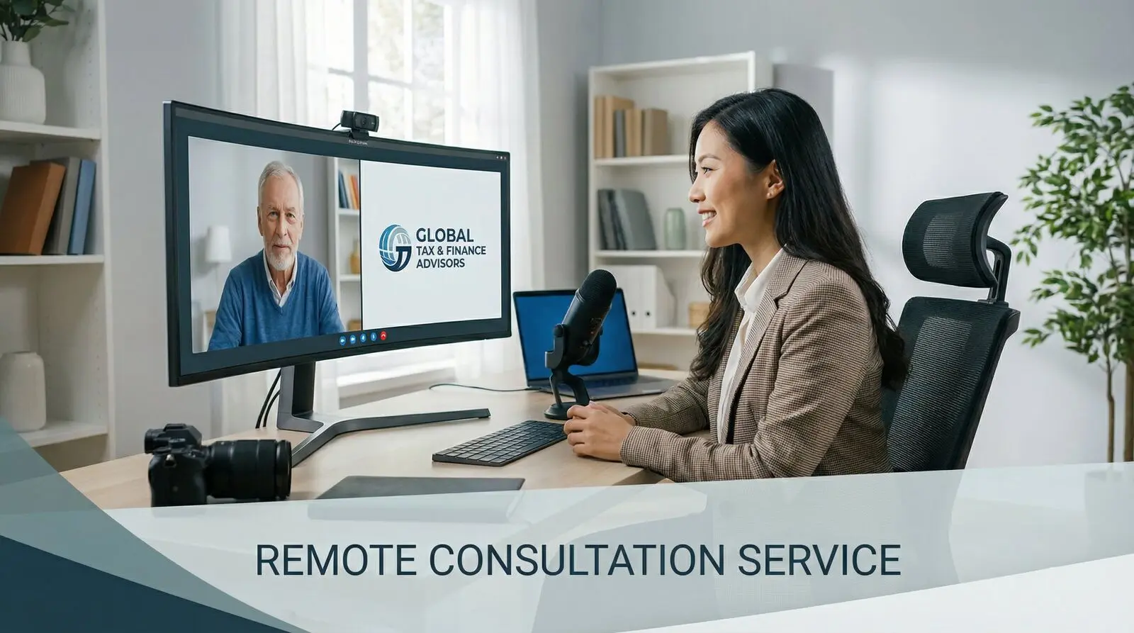 線上諮詢服務 - 專業顧問提供遠程諮詢服務