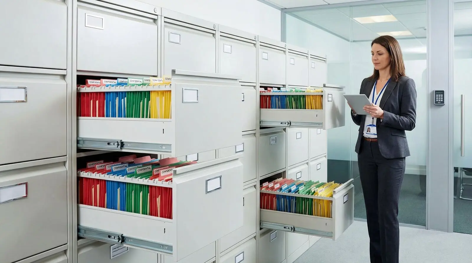 安全文件儲存 - 專業的文件管理和安全儲存服務